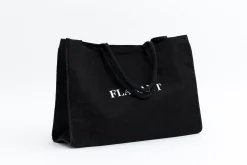 Flamant Bag, Shopping Bag, Jute, Black