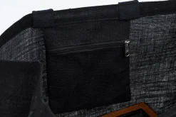 Flamant Bag, Shopping Bag, Jute, Black