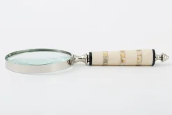 Flores, Magnifying Glass, Resin/Nickel