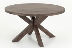 Forino, Dining Table, Smoked Oak, Round, 110 Cm