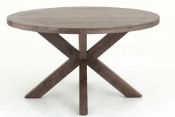 Forino, Dining Table, Smoked Oak, Round, 110 Cm