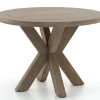 Forino, Dining Table, Weathered Oak, Round, 110 Cm