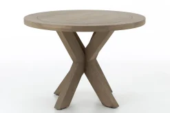 Forino, Dining Table, Weathered Oak, Round, 110 Cm