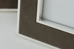 Gepetto, Picture Frame, Suede, Green, 20X25