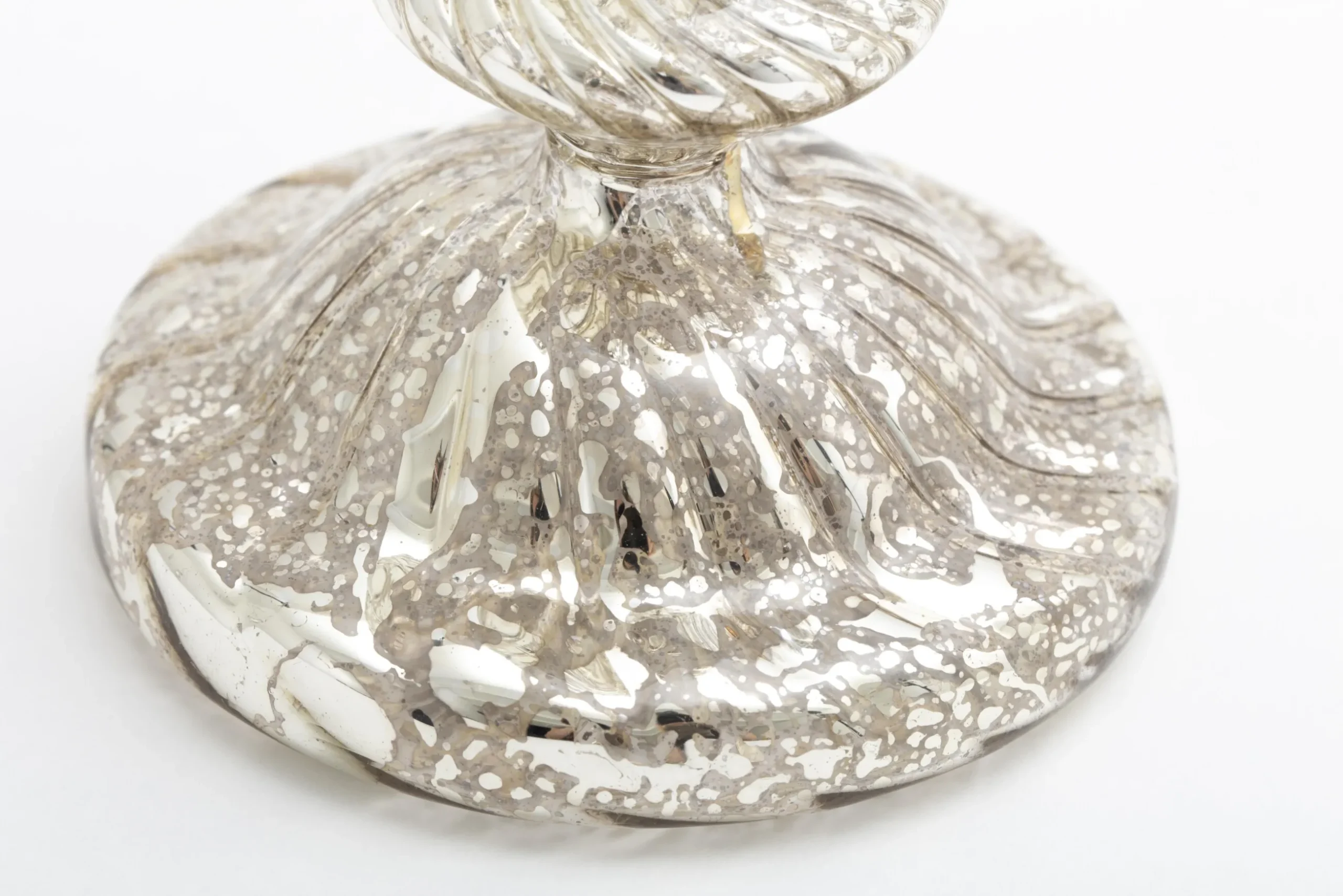 Gideon, Candlestick, Mercury Glass, L