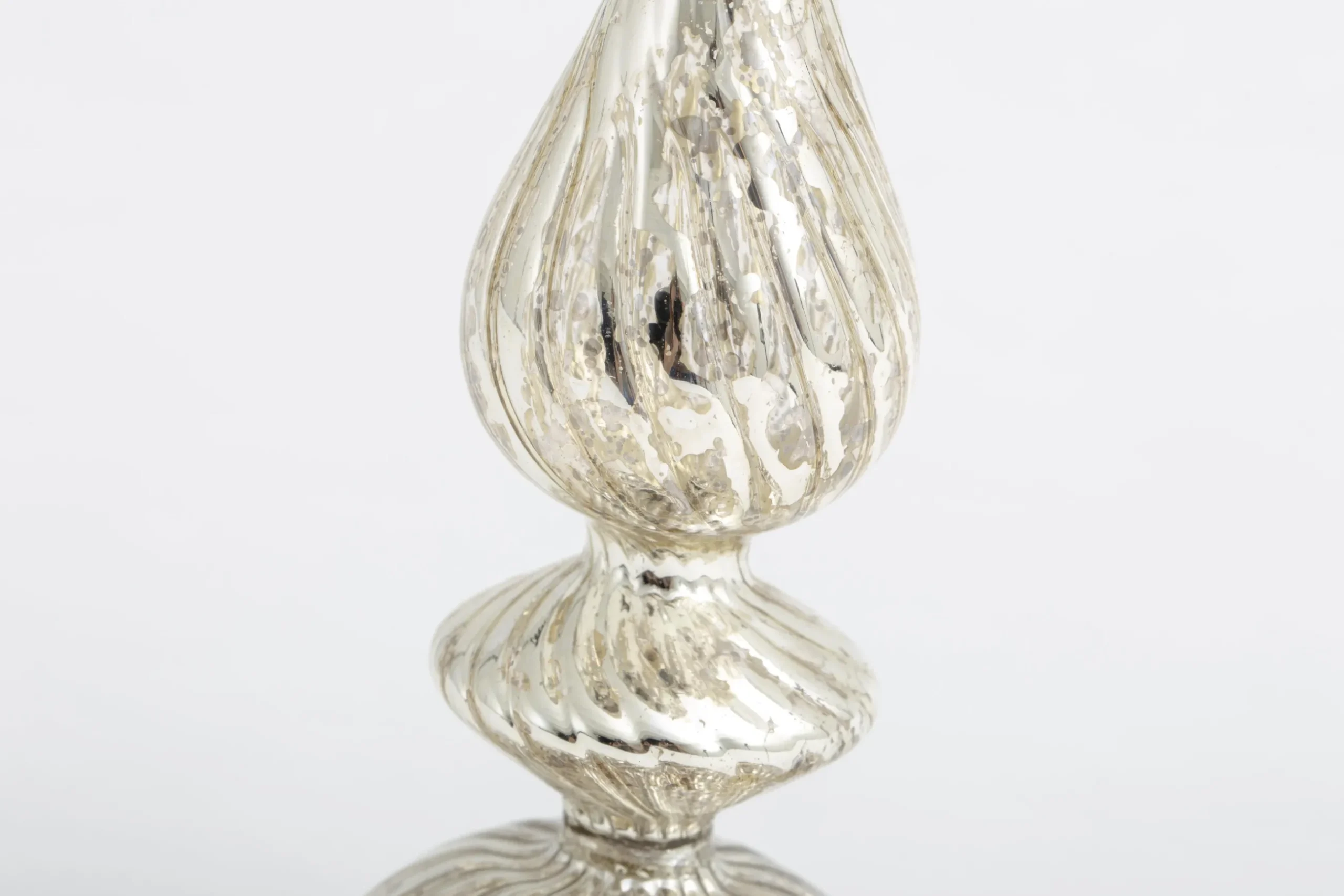 Gideon, Candlestick, Mercury Glass, S
