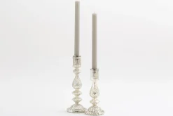 Gideon, Candlestick, Mercury Glass, S