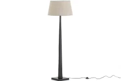 Gordes, Floor Lamp, Black, Aluminum