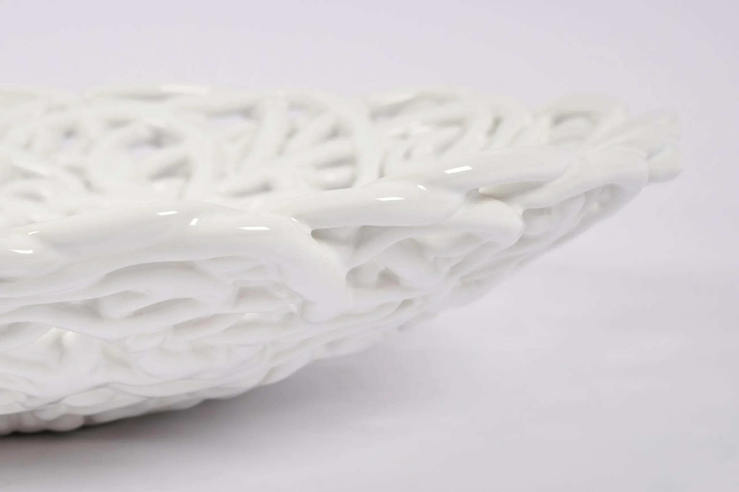 Grace, Bowl, Ceramic, White