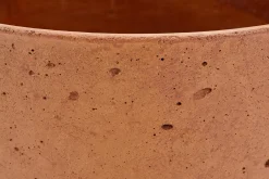Gregg, Planter, Rust, With Saucer, L
