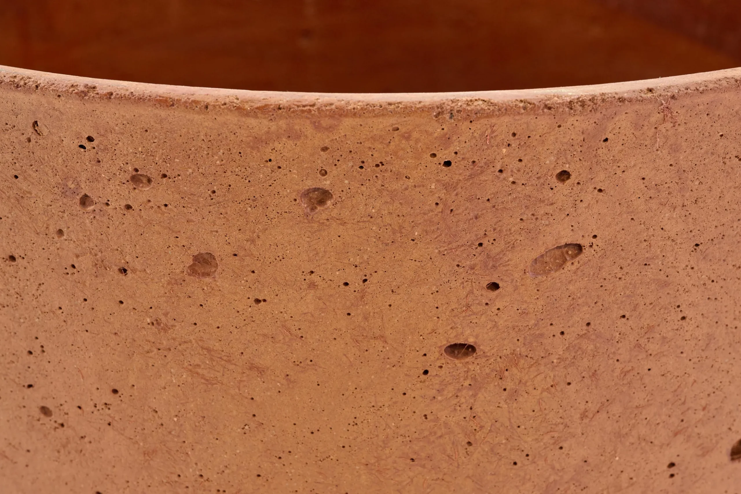 Gregg, Planter, Rust, With Saucer, L