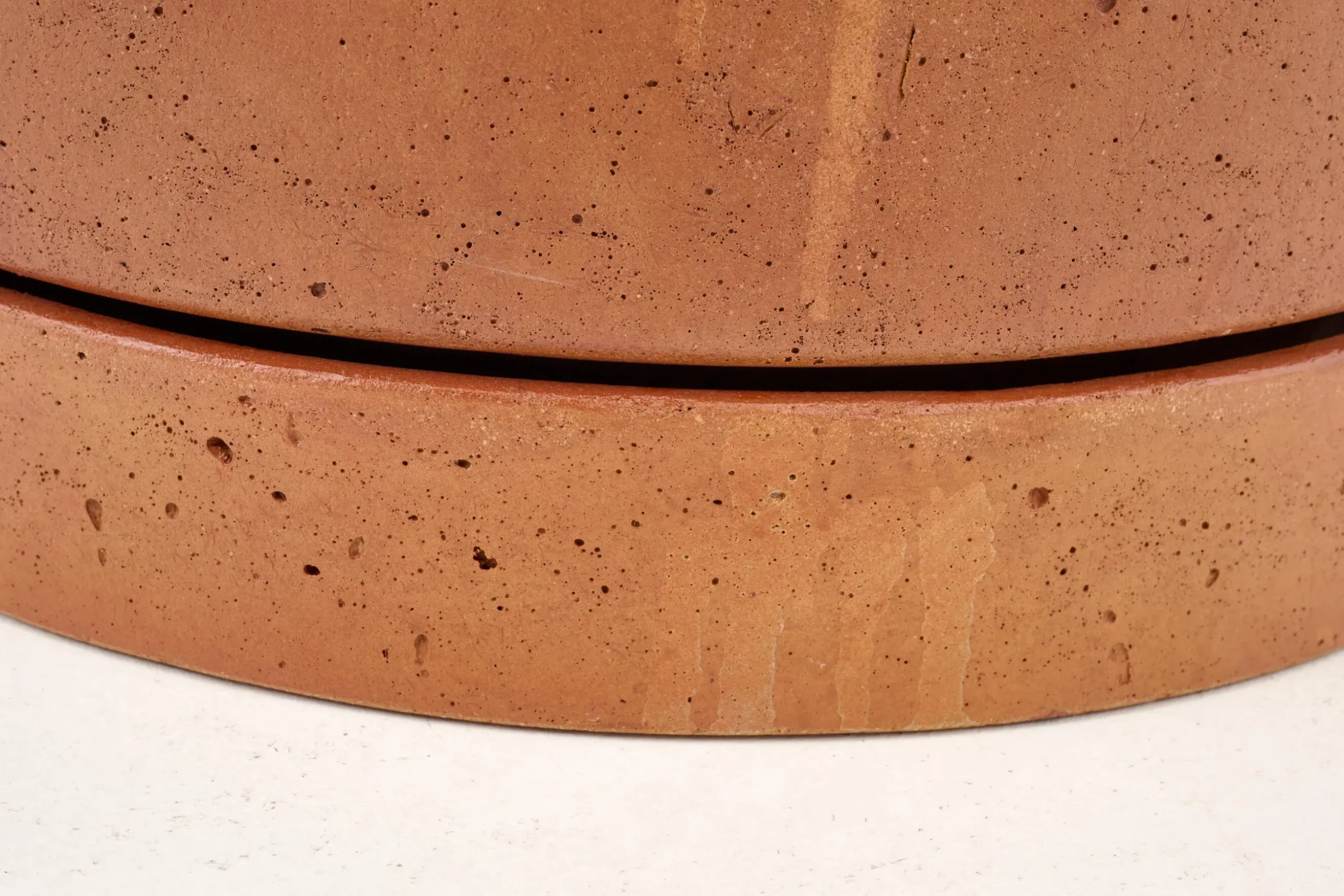 Gregg, Planter, Rust, With Saucer, L