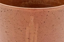 Gregg, Planter, Rust, With Saucer, M