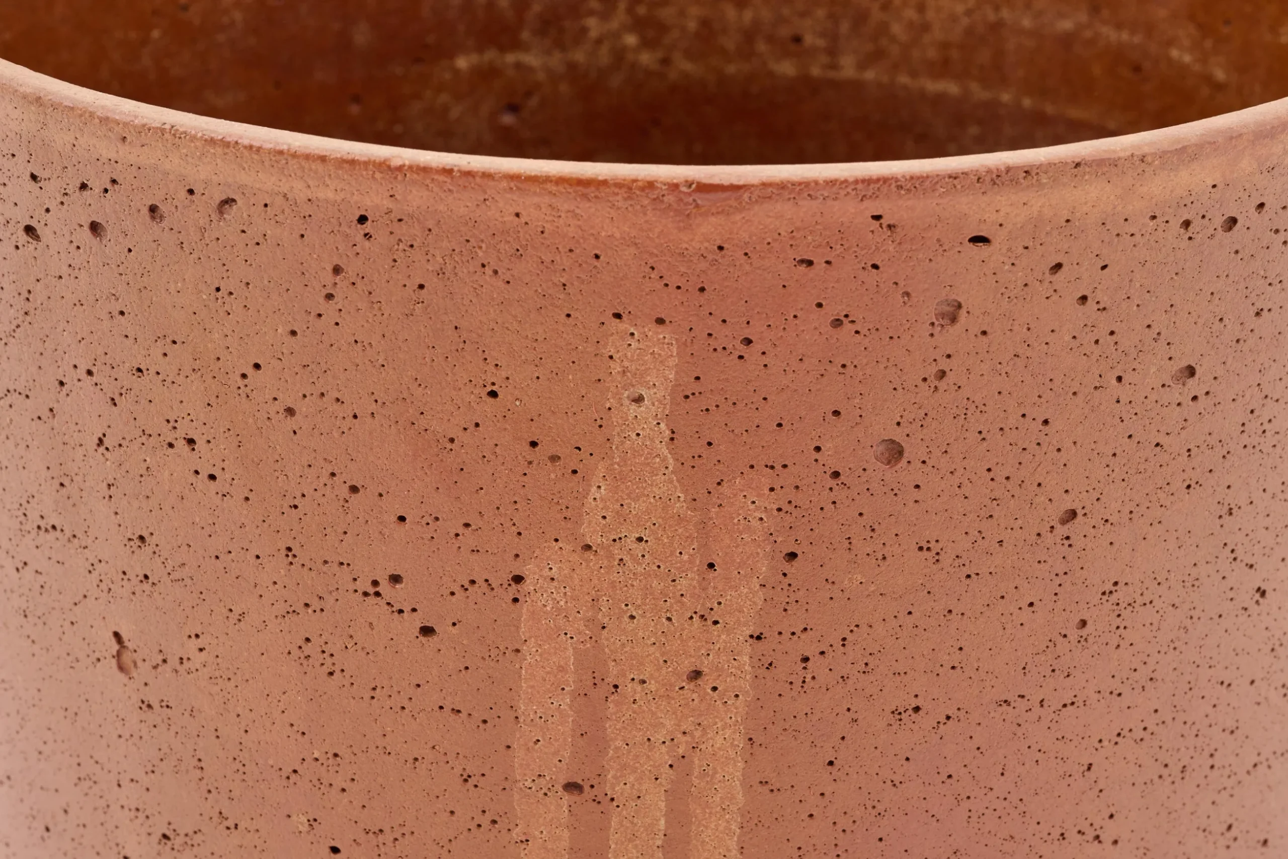 Gregg, Planter, Rust, With Saucer, M