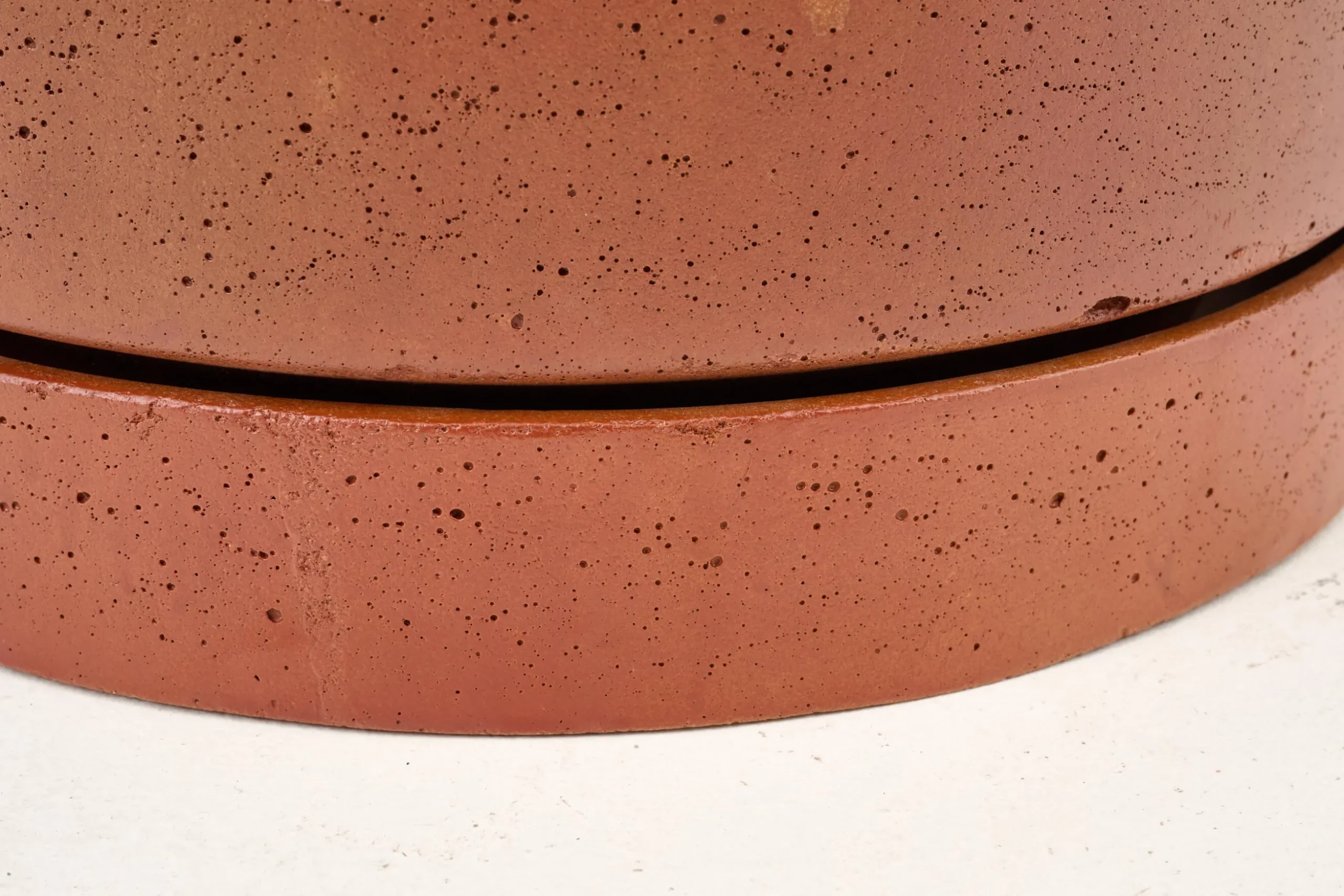 Gregg, Planter, Rust, With Saucer, M