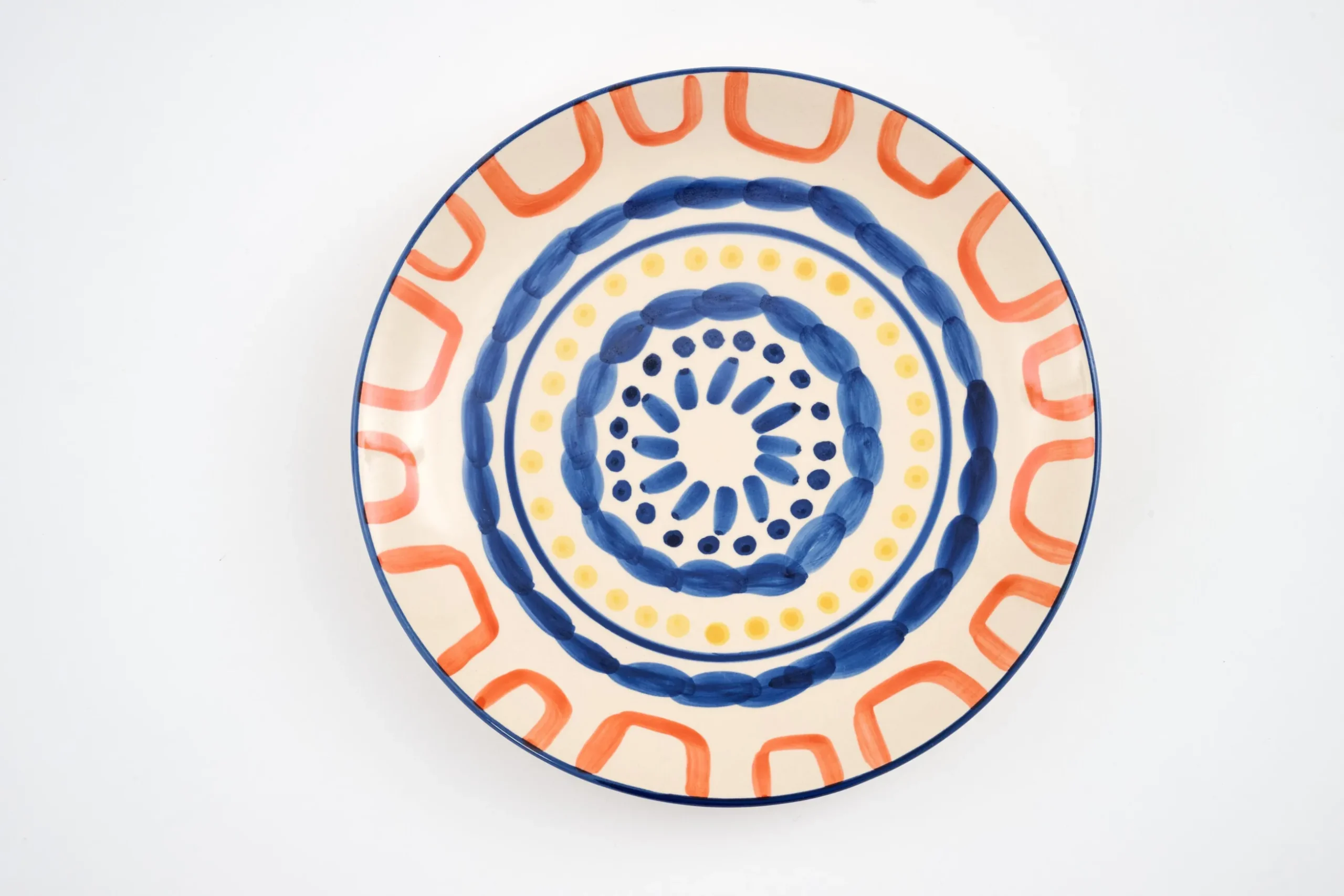 Hadera, Plate, 27Cm, Multi, Model 4