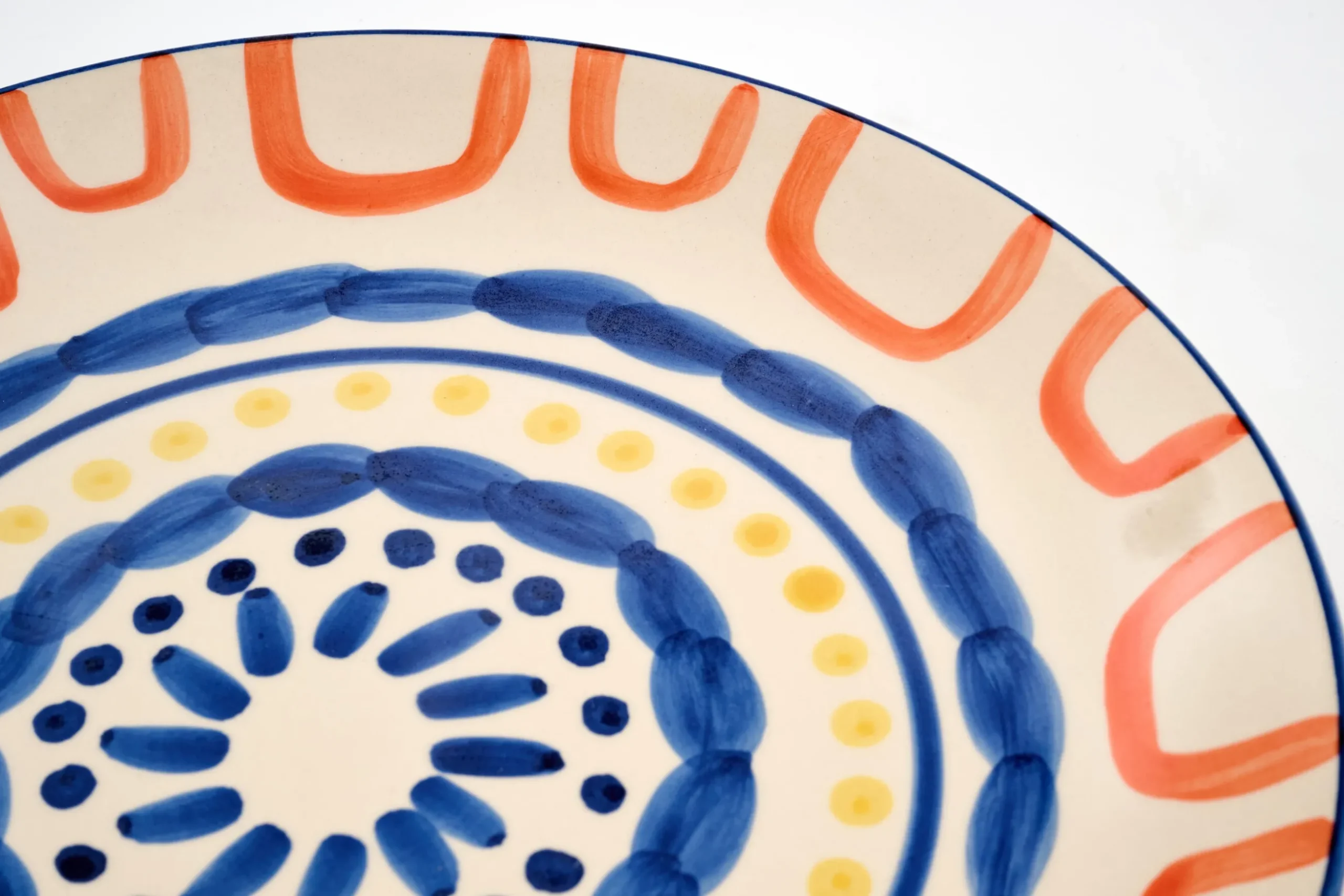 Hadera, Plate, 27Cm, Multi, Model 4