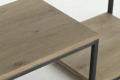 Hattie, Console Table, Weathered Oak And Iron