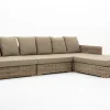 Hills, Garden Sofa, With Cushion + Pouf