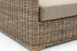 Hills, Garden Sofa, With Cushion + Pouf