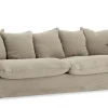 Hira, Sofa, Natural, Linen