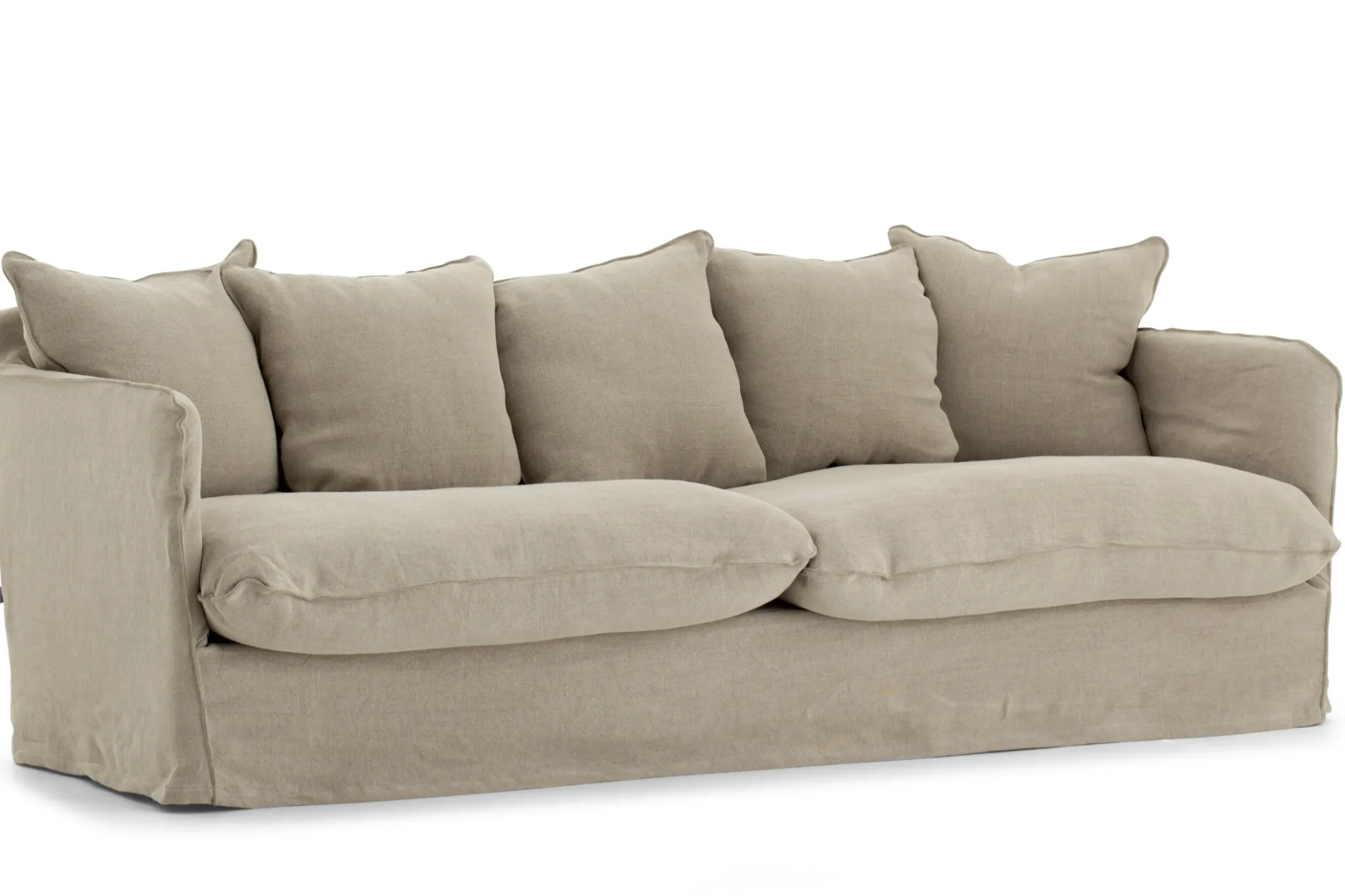 Hira, Sofa, Natural, Linen