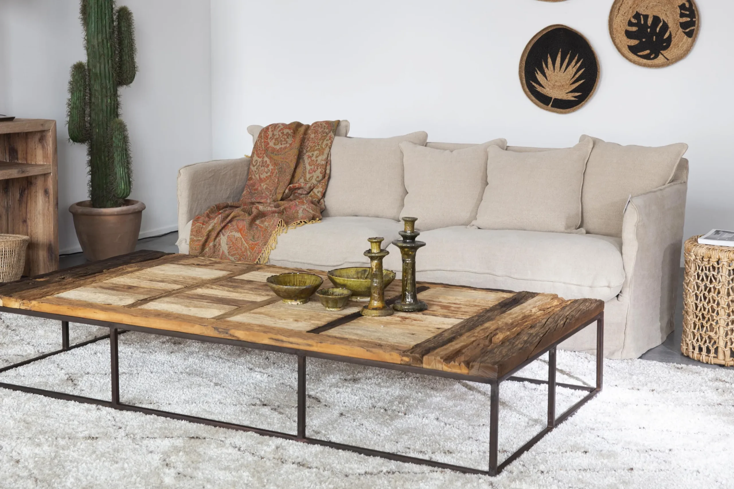 Hira, Sofa, Natural, Linen
