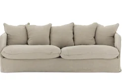 Hira, Sofa, Natural, Linen