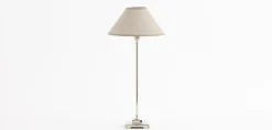 Horton, Table Lamp, Brass And Nickel