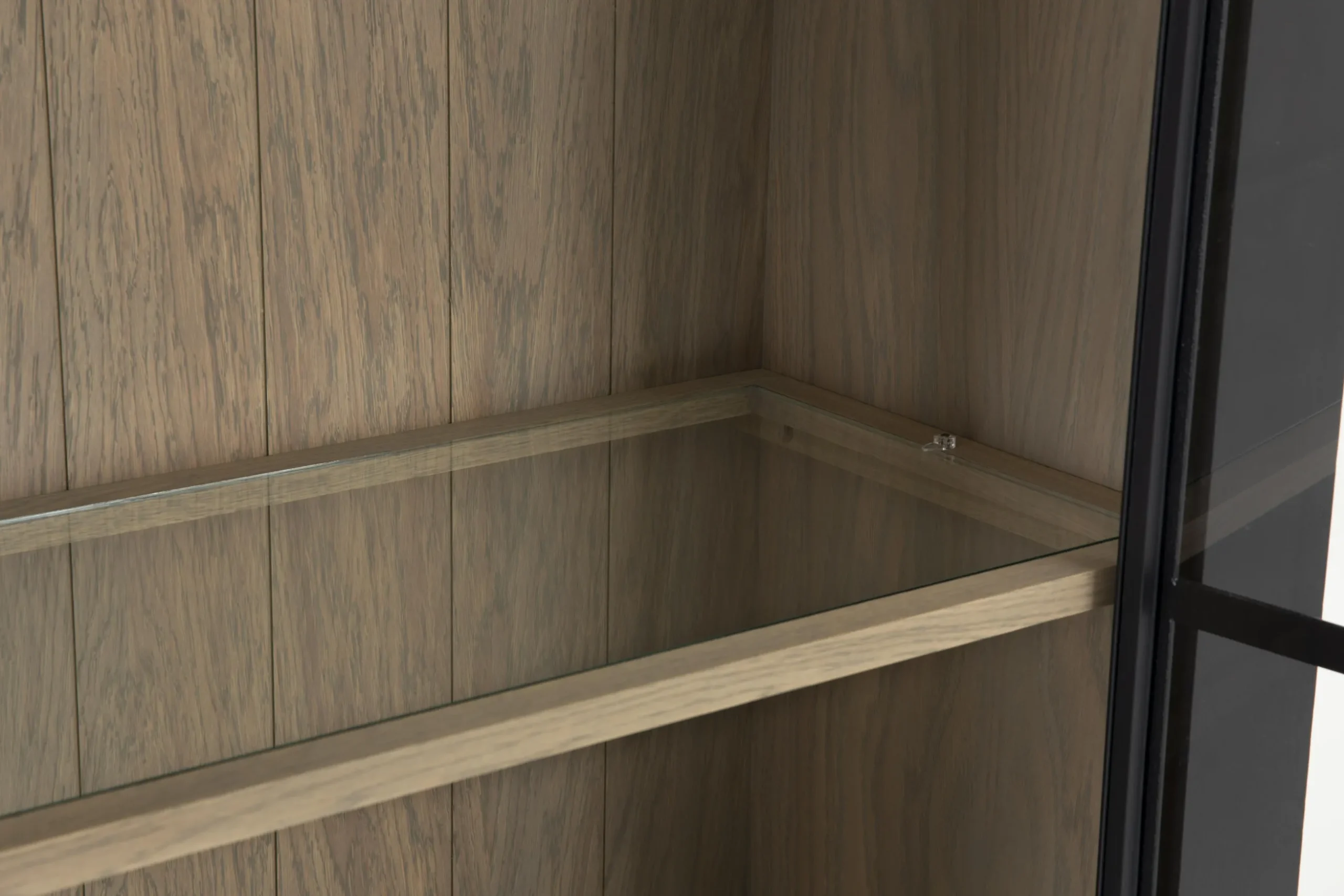 Iron Jason, Cabinet, Black, Oak, 3 Iron Doors