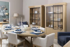 Iron Jason, Cabinet, Weathered Oak, 2 Iron Doors