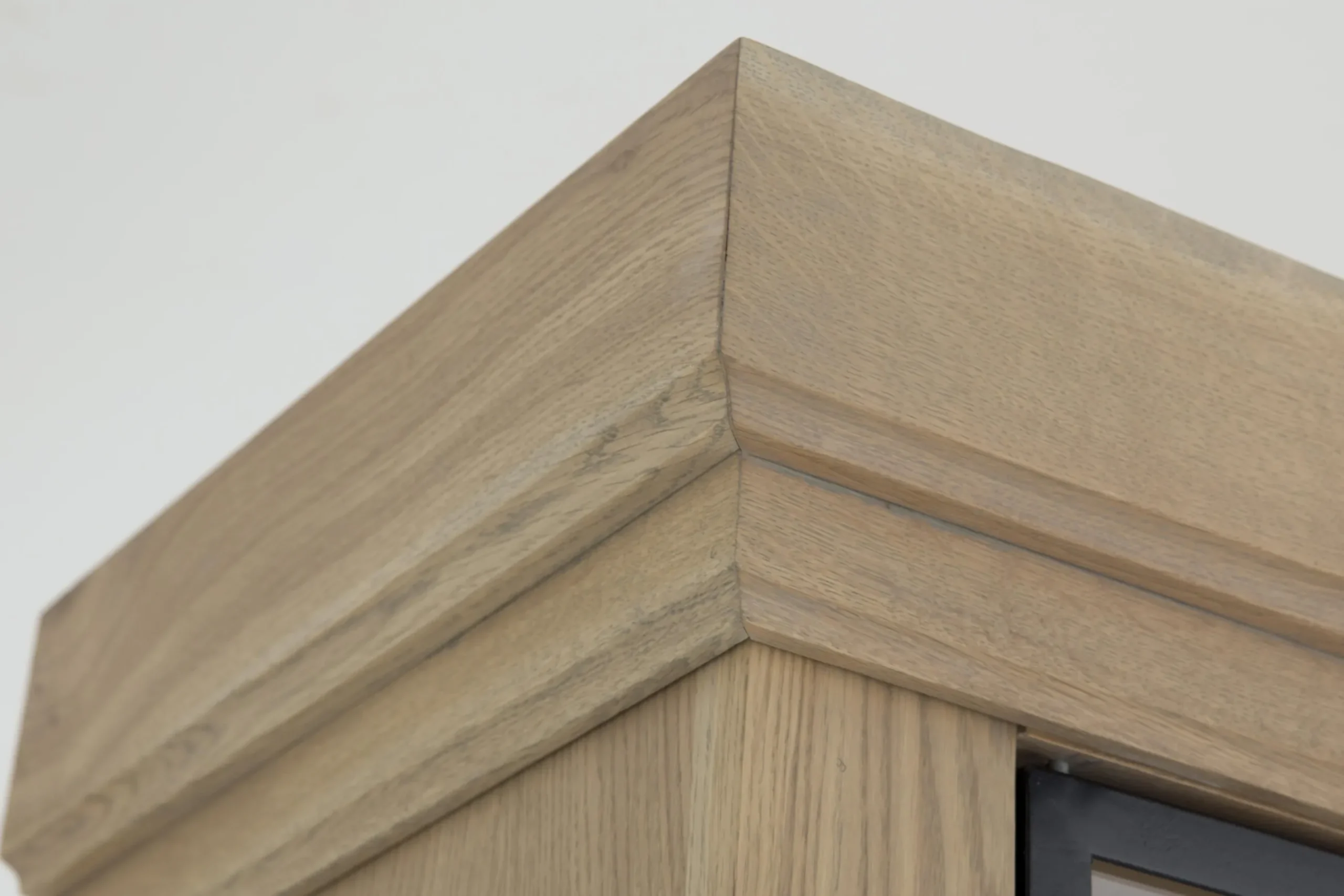Iron Jason, Cabinet, Weathered Oak, 2 Iron Doors