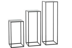 Isaac, Stand, Metal, Black, H 95 Cm