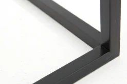 Isaac, Stand, Metal, Black, H 55 Cm