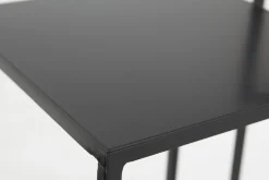 Isaac, Stand, Metal, Black, H 55 Cm