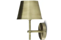 Itai, Wall Lamp, With Shade, Antique Brass