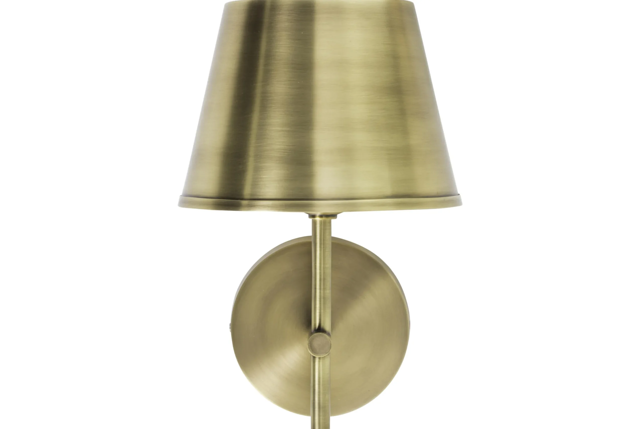 Itai, Wall Lamp, With Shade, Antique Brass