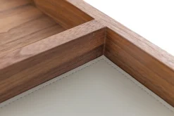 Jalon, Coffee Table, Square, Wood And Metal
