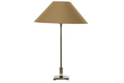 James, Table Lamp, Brass, Nickel