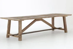 Jeffrey, Dining Table, Old Oak, 300 Cm