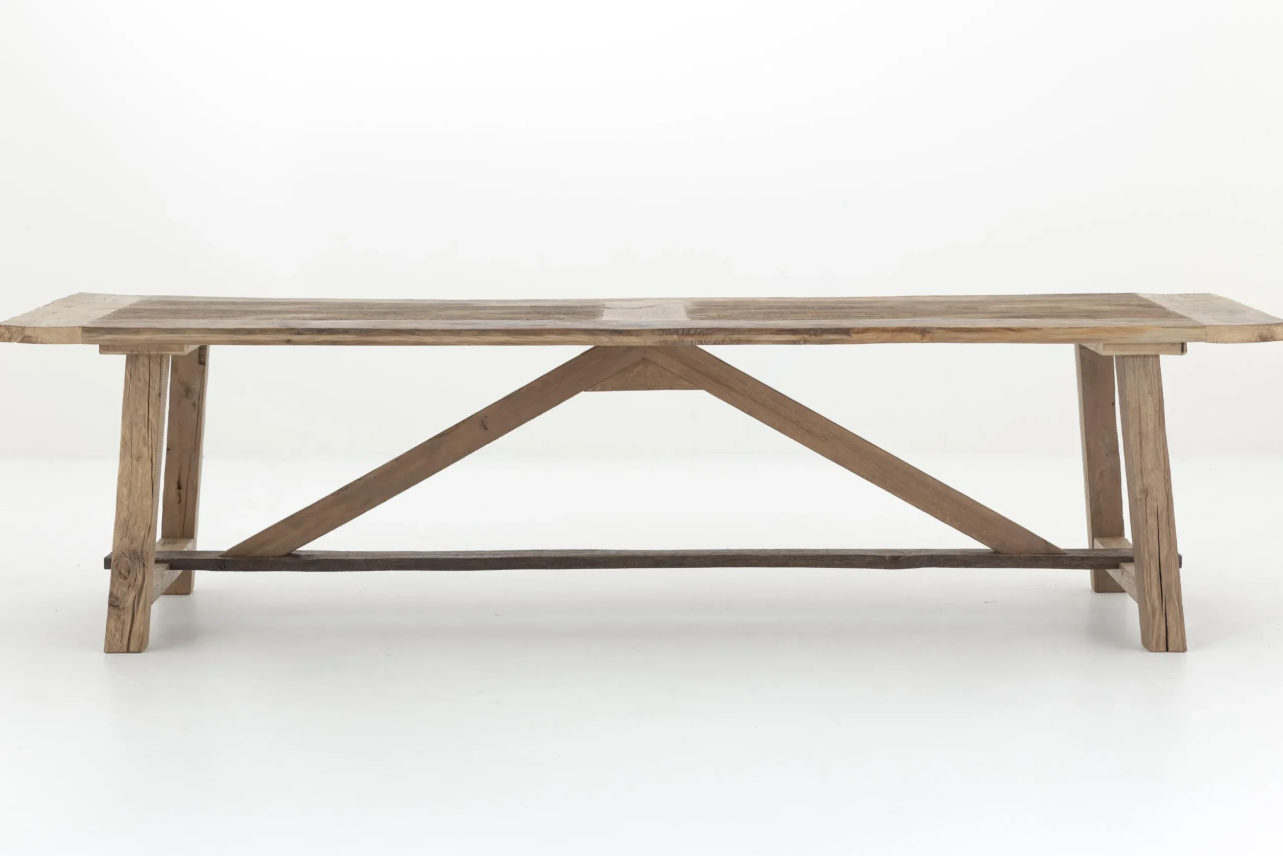 Jeffrey, Dining Table, Old Oak, 300 Cm