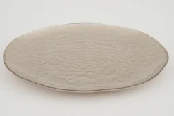 Jenna, Plate, Glass, 28Cm