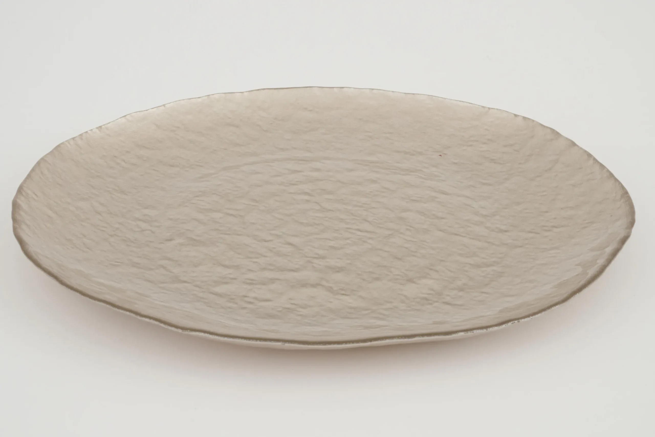 Jenna, Plate, Glass, 28Cm