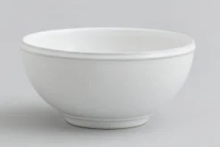 Jille, Bowl, Ceramic, White