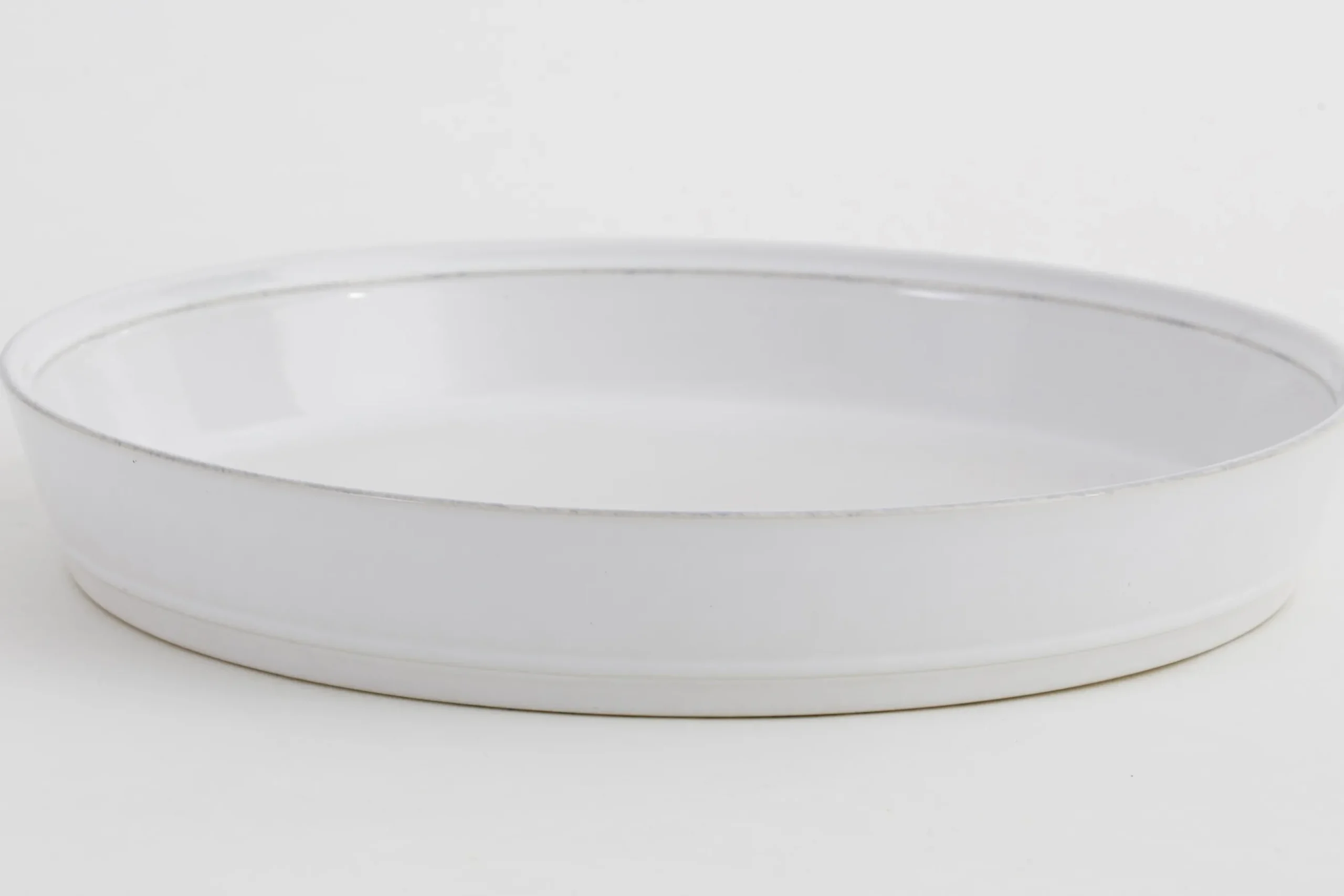 Jille, Cake Dish, Ceramic, White, 30Cm