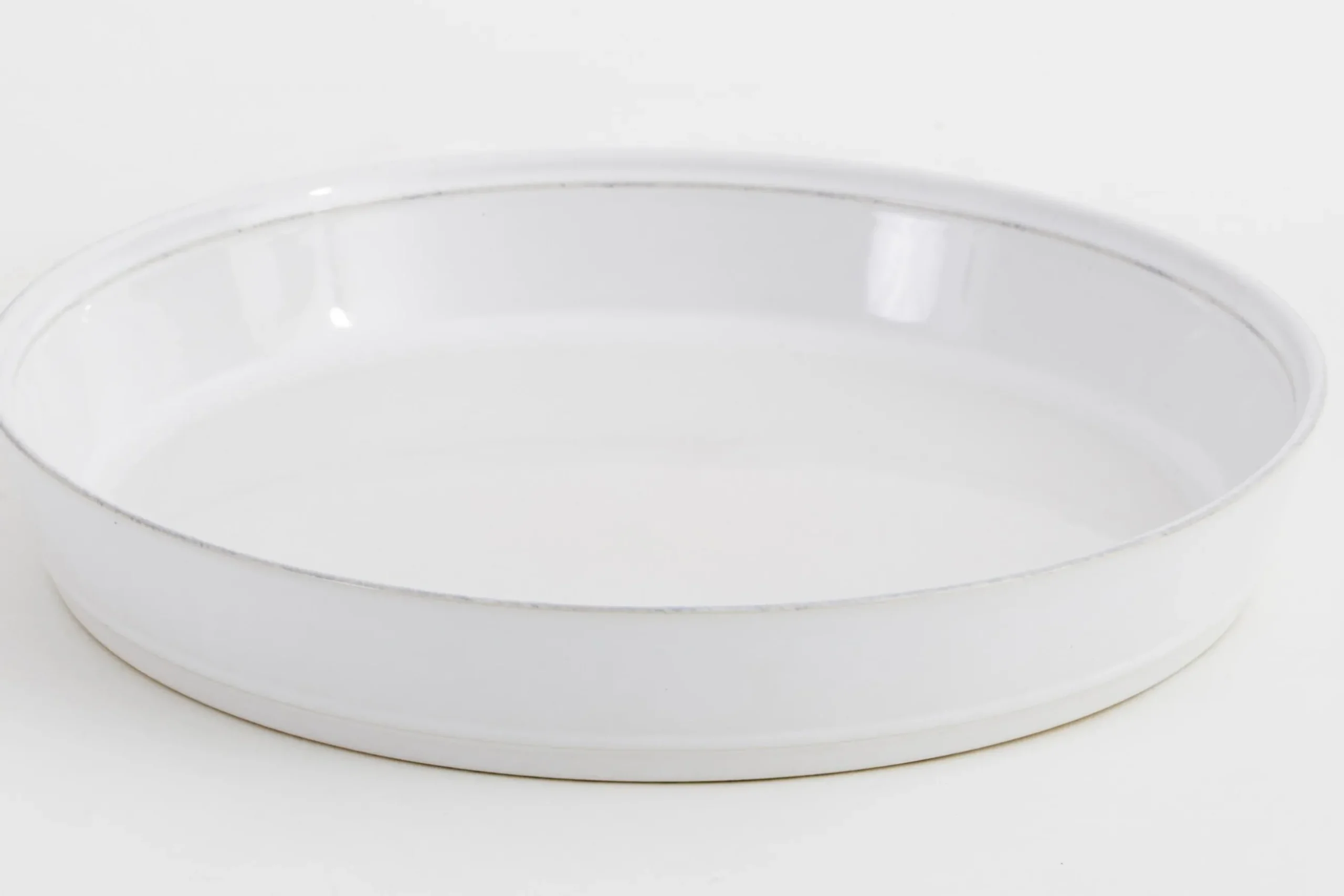 Jille, Cake Dish, Ceramic, White, 30Cm