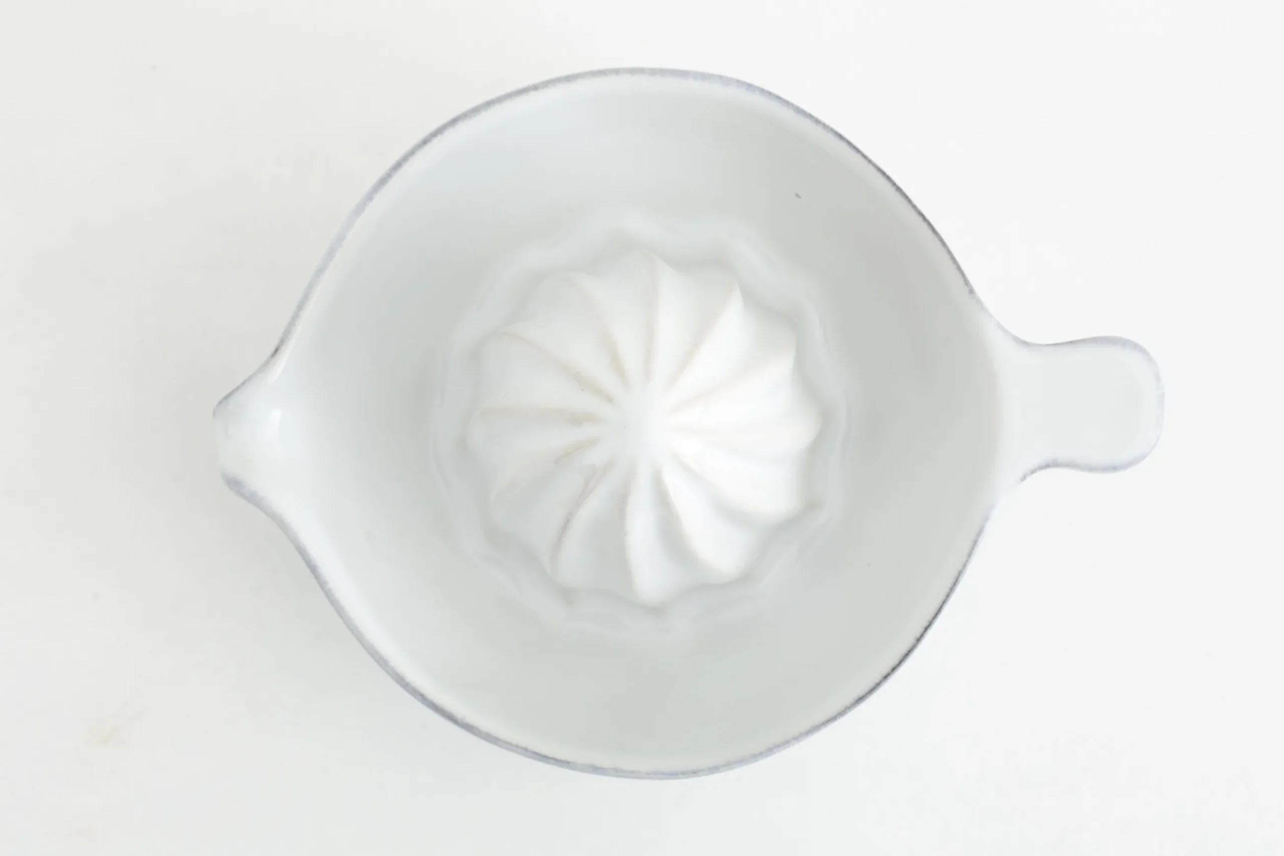 Jille, Citrus Juicer, Ceramic, White