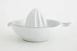 Jille, Citrus Juicer, Ceramic, White