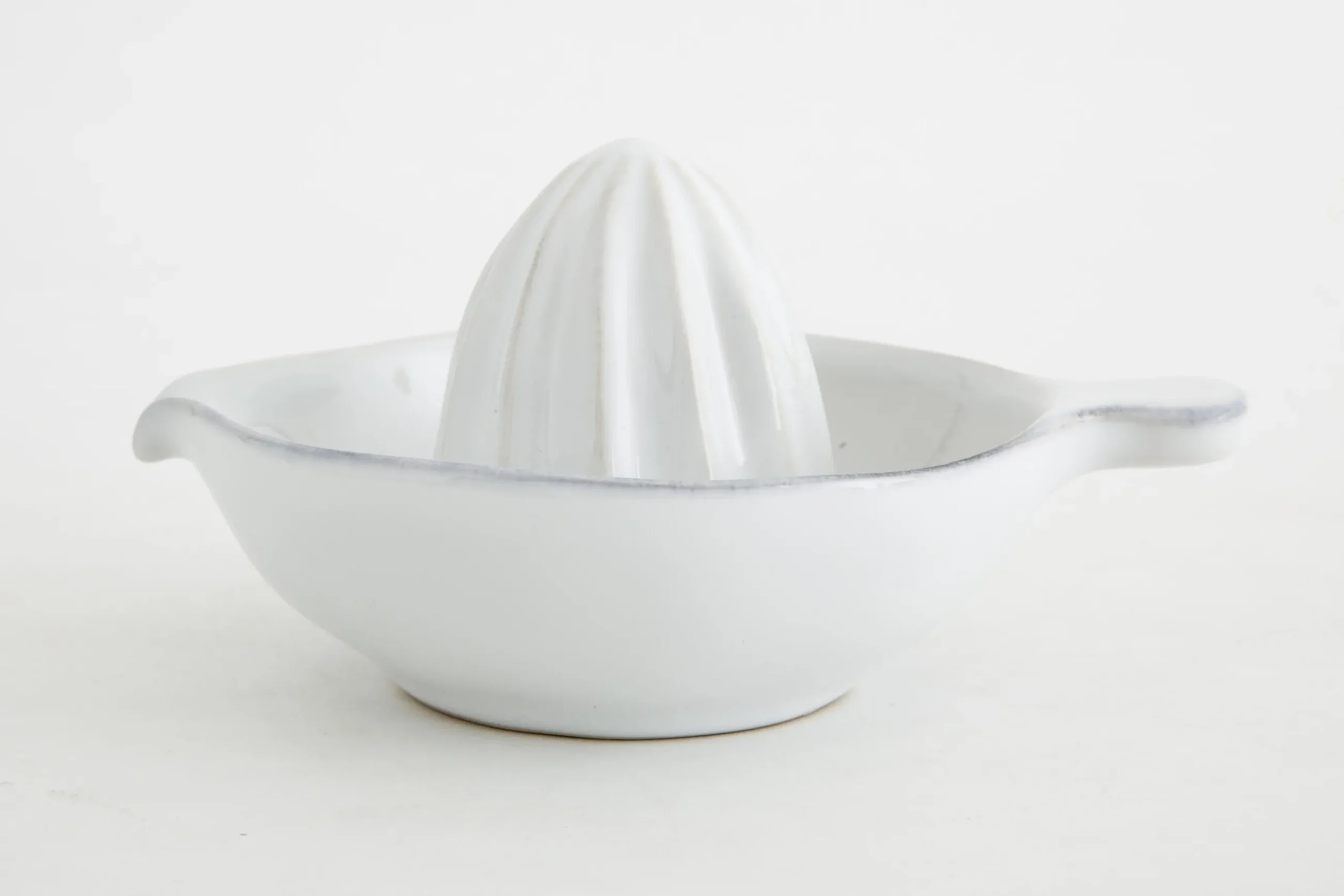 Jille, Citrus Juicer, Ceramic, White