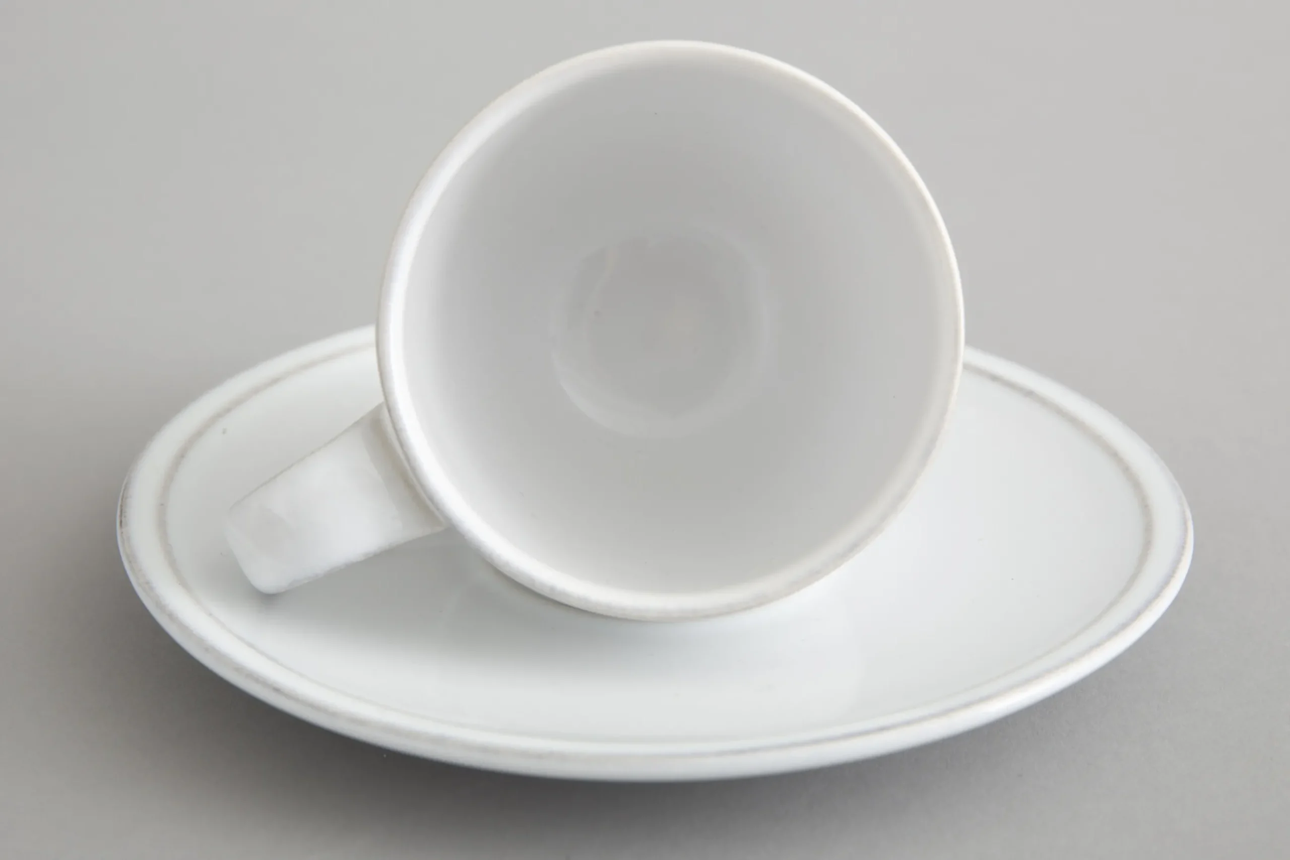 Jille, Cup And Saucer, Ceramic, White, M, 150Ml